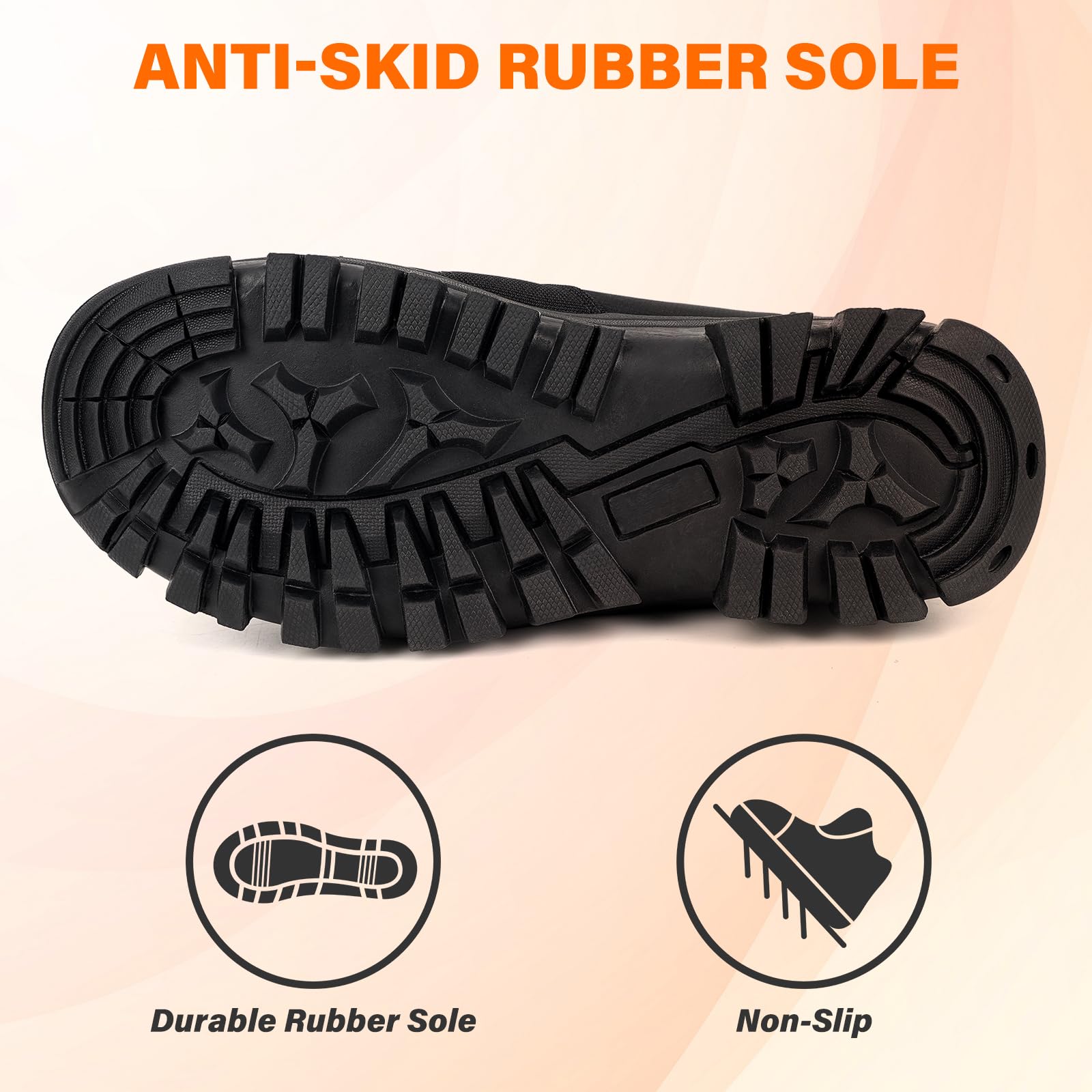 Dr.Warm removable 7.4V 2200mAh battery pack beside boot for convenient rechargeability