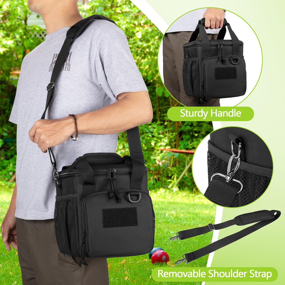 DSLEAF front zip pocket and patch area for storage and custom personalization