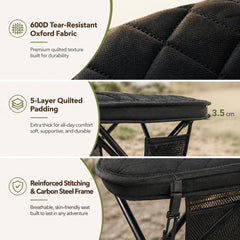 DTYJLWYJ side profile open stool demonstrating stable seating