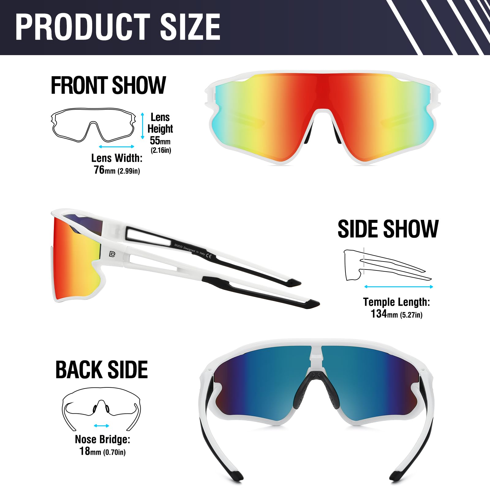 DUCO lens vents detail reducing fogging and maintaining clear vision