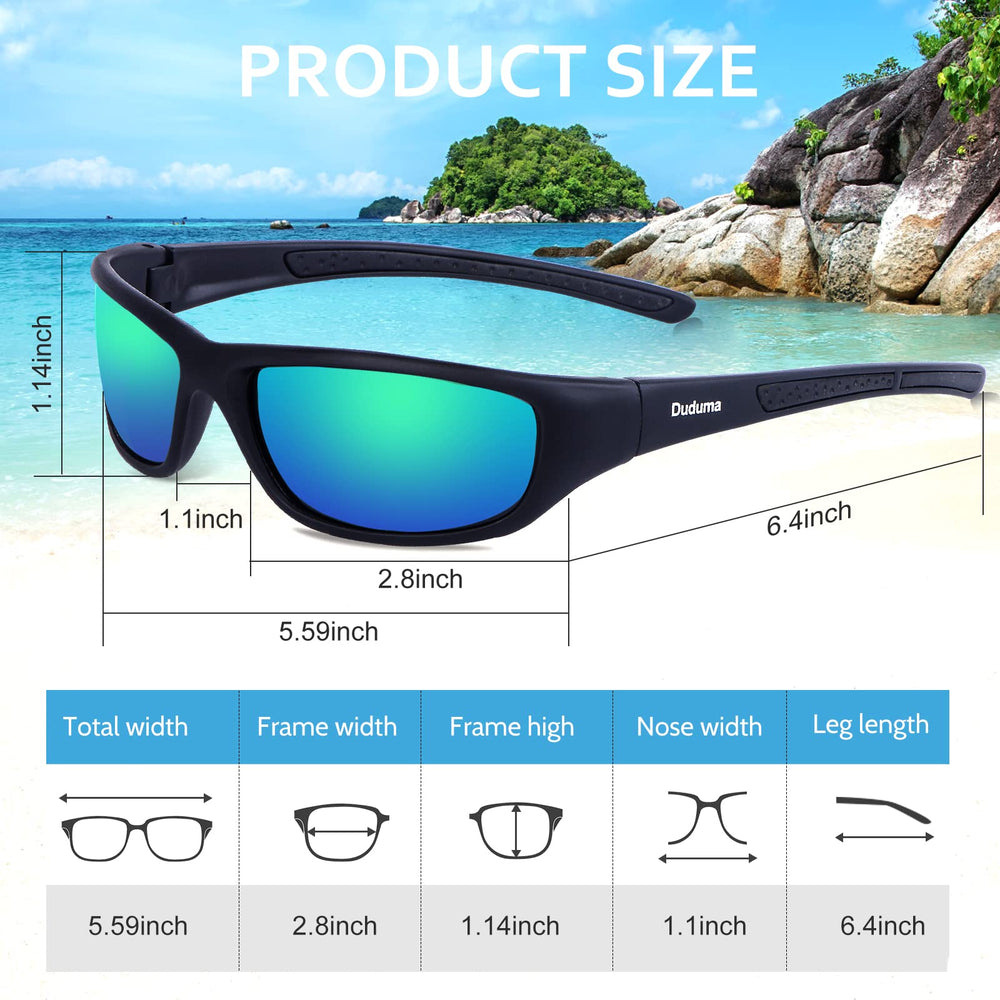 Duduma TR8116 frame detail showing polycarbonate durability and lightweight comfort