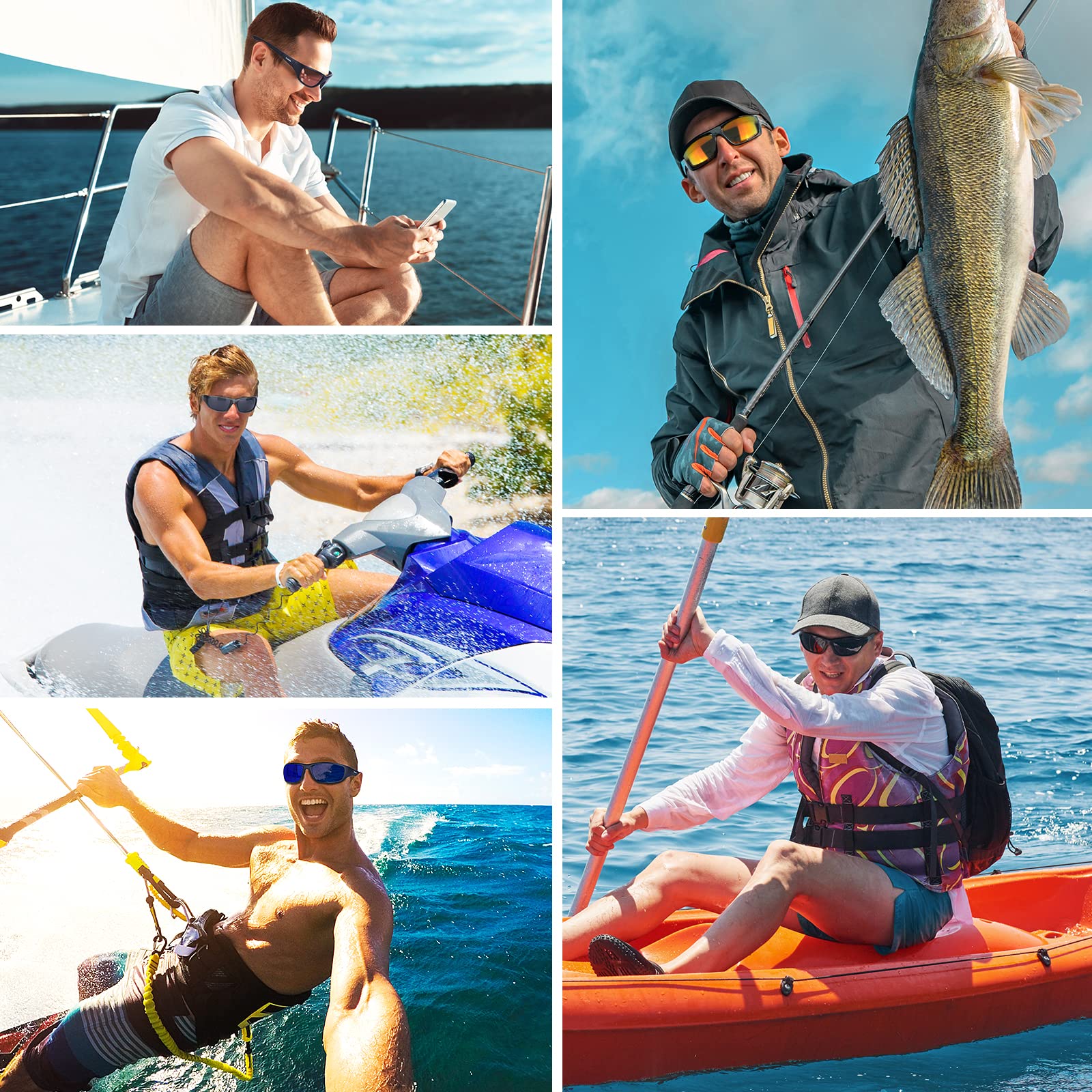 Duduma TR8116 in fishing scene showing glare reduction and comfort
