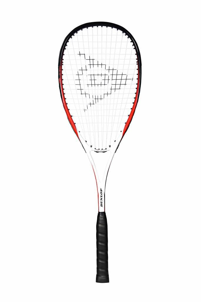 Dunlop Blaze Inferno front view highlighting aerodynamic frame for controlled swings