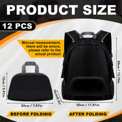 Dunzy folded pouch compact size easy storage and travel convenience