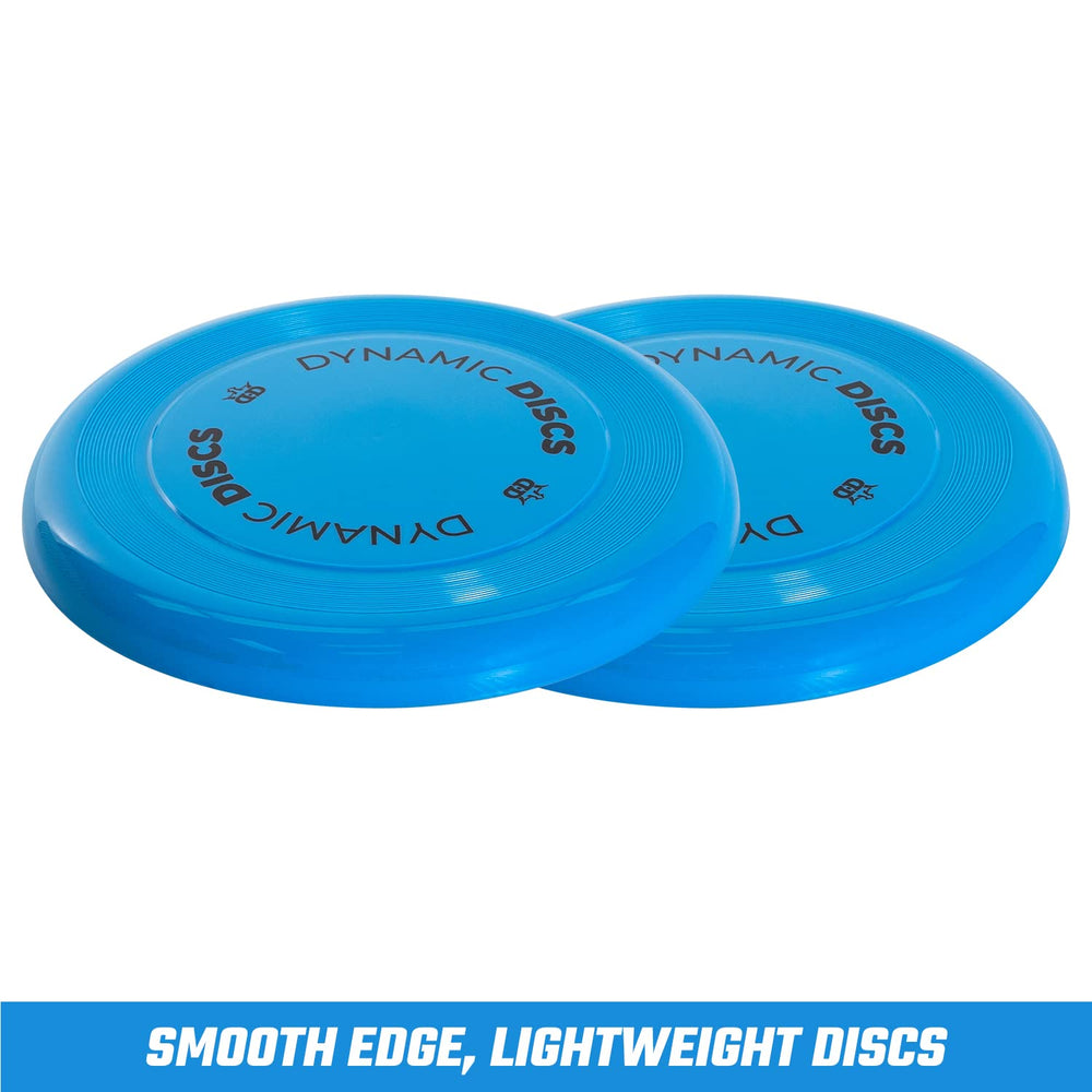 D·D DYNAMIC DISCS carry bag open with all parts inside for compact storage and transport