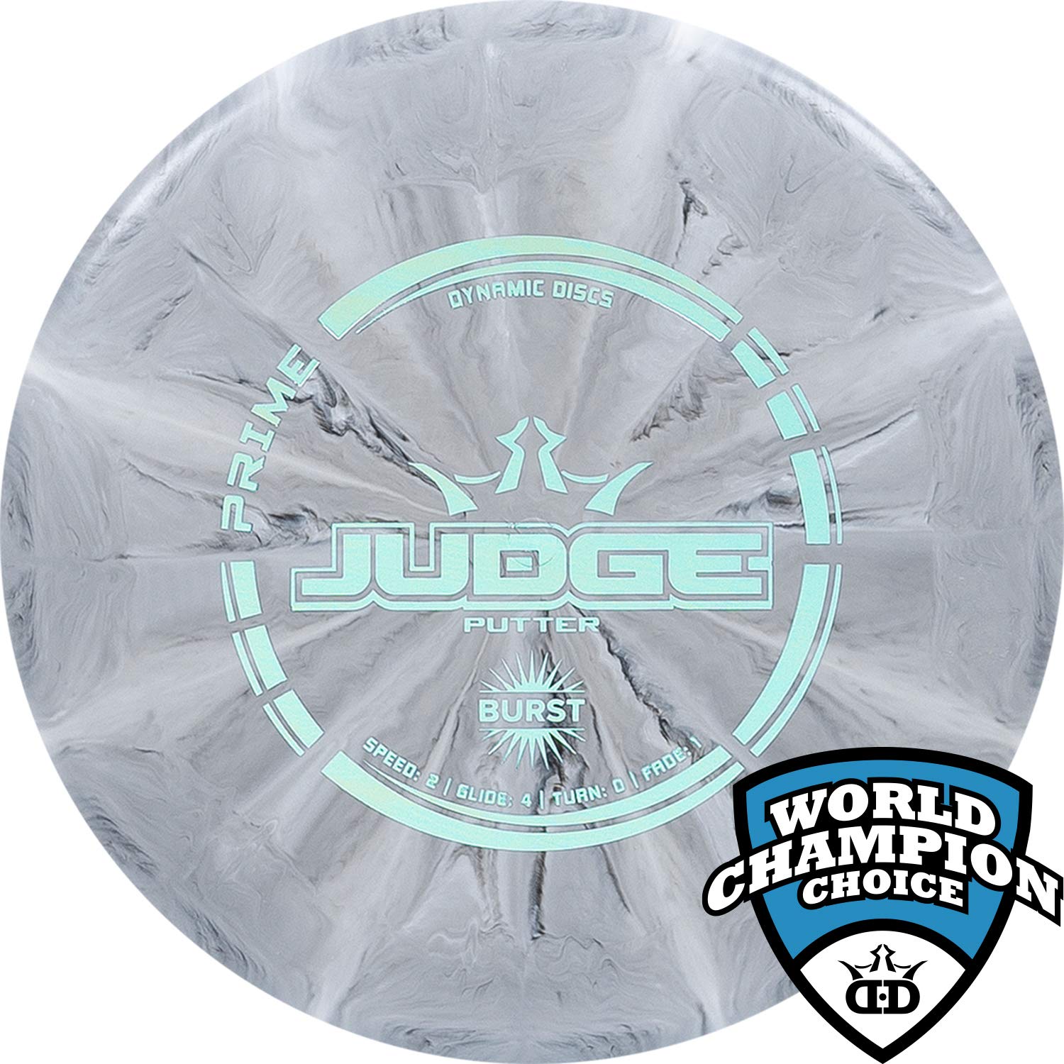 D·D DYNAMIC DISCS five Judges stacked to show pack quantity and easy drill rotation benefits