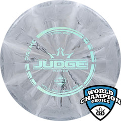 D·D DYNAMIC DISCS five Judges stacked to show pack quantity and easy drill rotation benefits