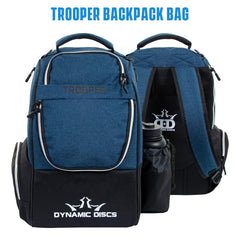 D·D DYNAMIC DISCS Trooper main compartment open with stacked discs for easy access