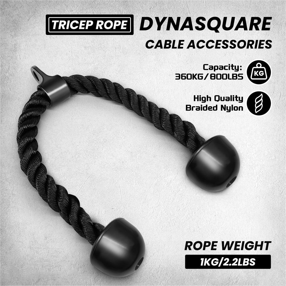 DYNASQUARE ankle straps and carabiners arrangement showing versatile attachment benefit