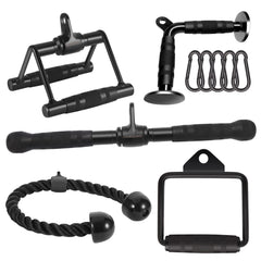 DYNASQUARE kit front view showing all attachments and secure storage benefit