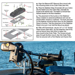 E-cowlboy bracket stainless steel pins detail for durable strength