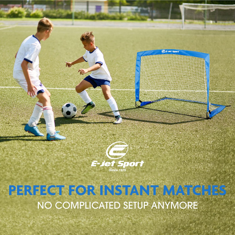 E-Jet U-shaped ground pegs anchored in grass for improved stability