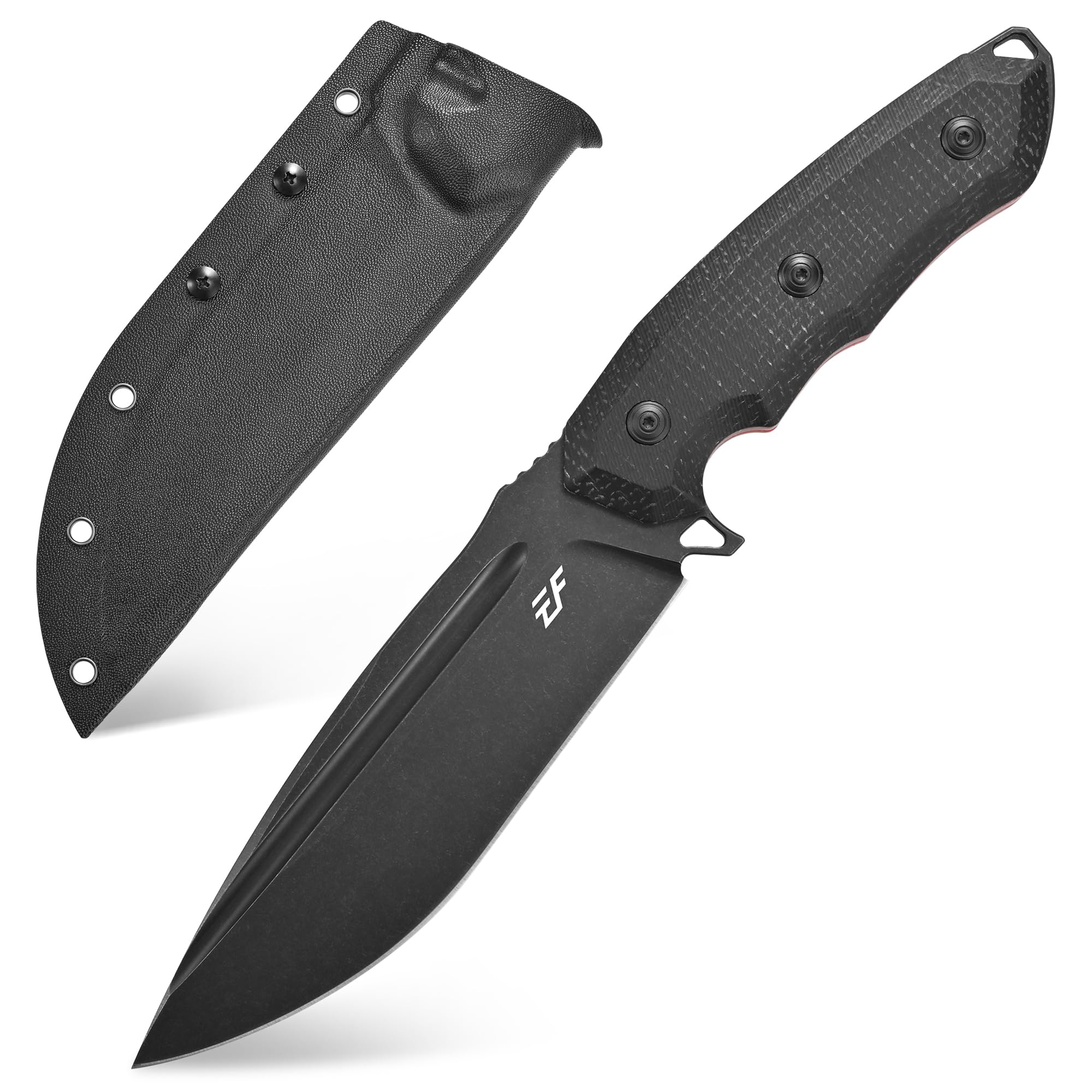 Eafengrow front view showing full-tang blade and micarta handle for reliable strength