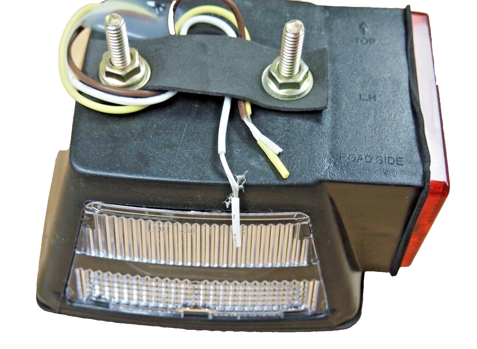 EAGLE KING mounted on boat trailer demonstrating waterproof protection benefit