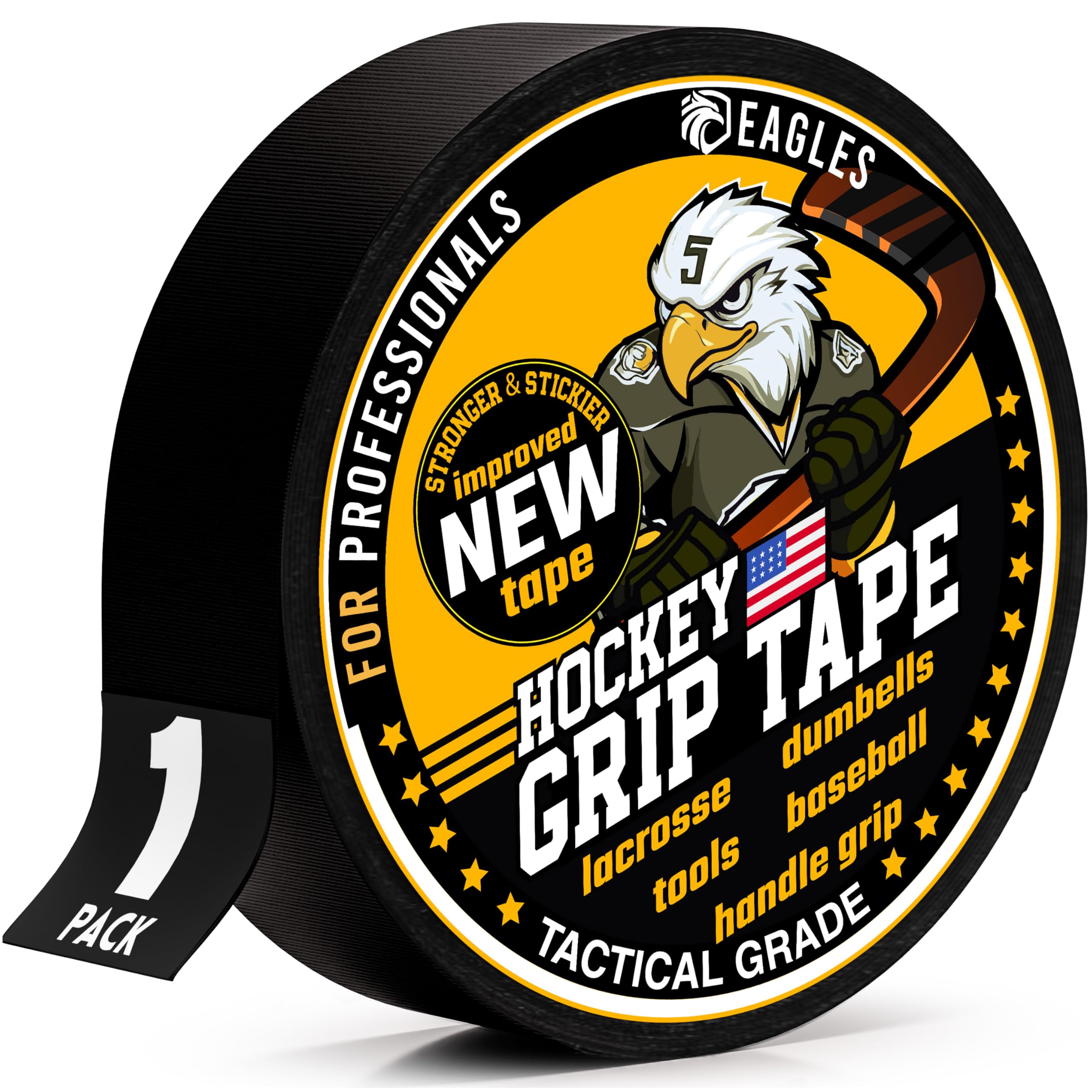 EAGLES front packaging showing tape roll and brand for easy identification