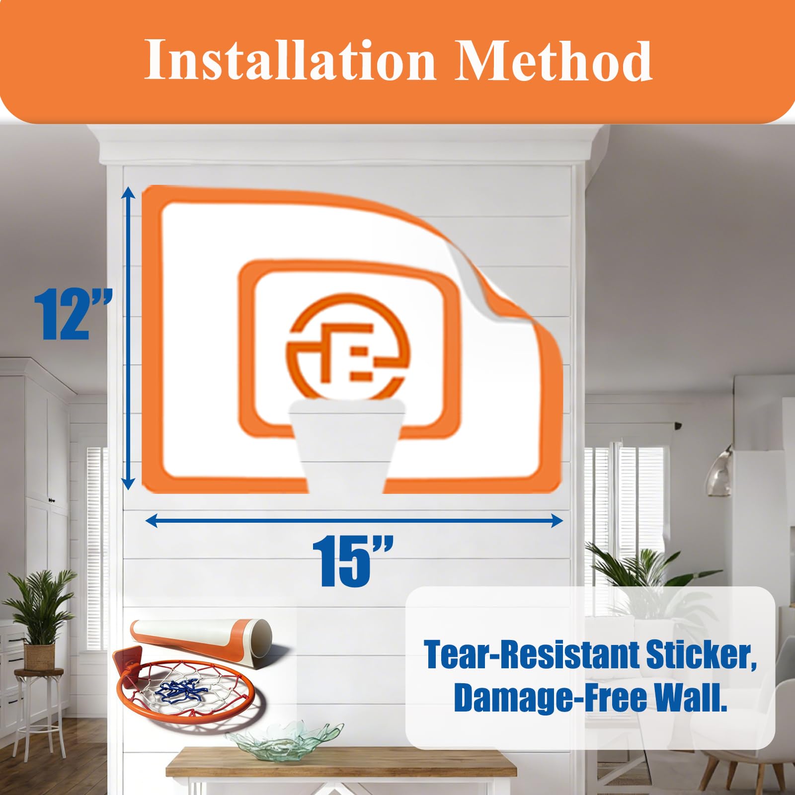 Ealacritas backboard decal detail improving bank-shot practice realism