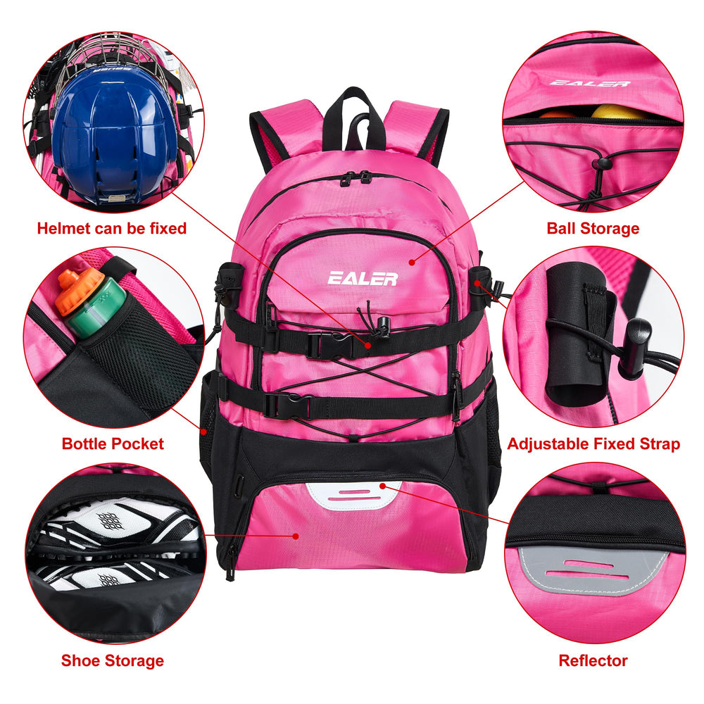 EALER vented cleat compartment protecting gear and allowing airflow