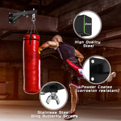 Eapele adjustable arm extended to show 17–25 inch reach for setup flexibility
