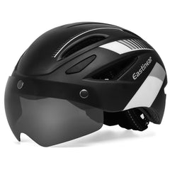 EASTINEAR helmet front profile showing aerodynamic shell and comfortable padding