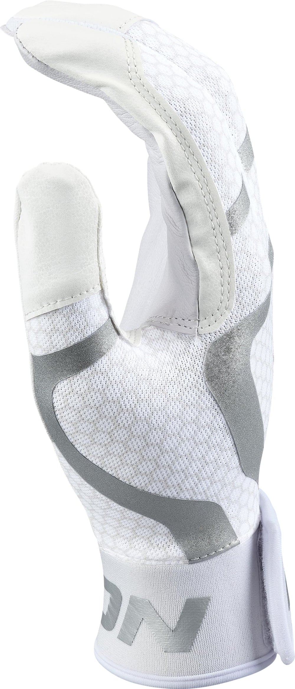 Easton MAV GT back-of-hand mesh and Structured-Flex silicone for flexible breathability