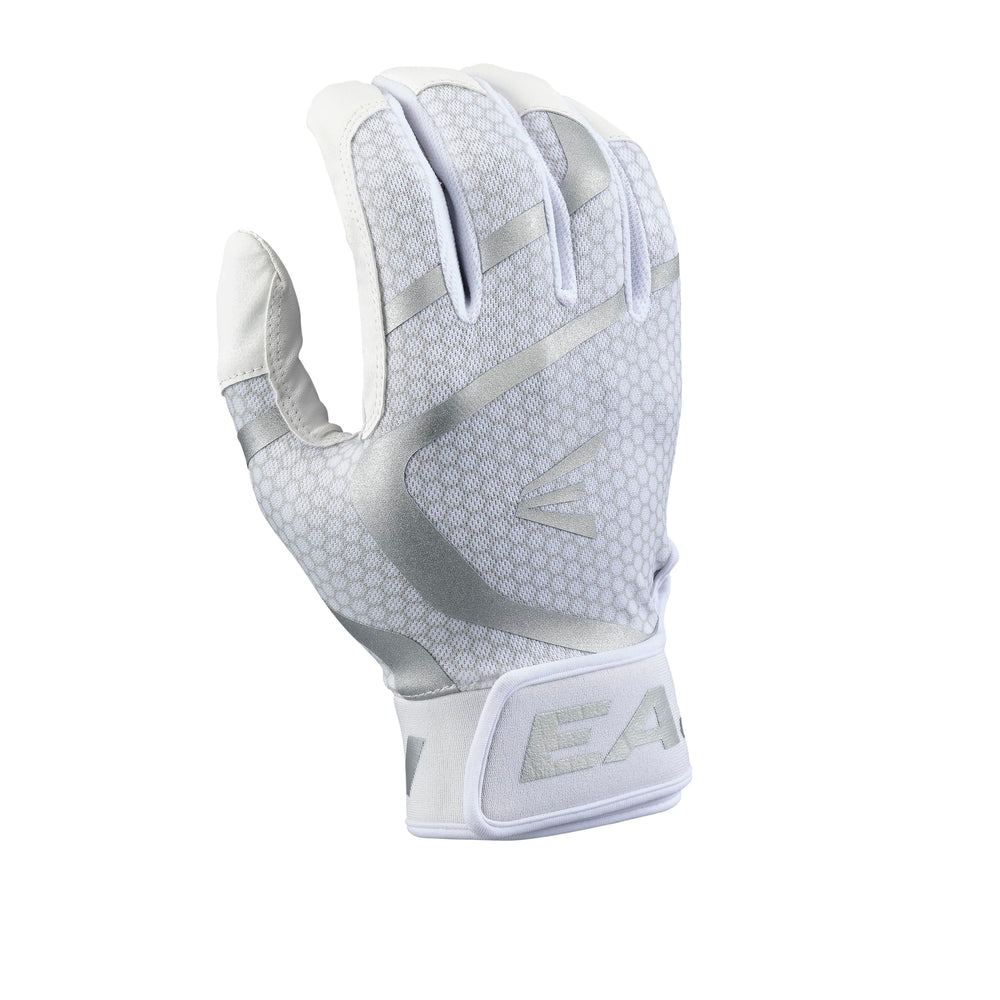 Easton MAV GT palm closeup highlighting goatskin leather for durable grip