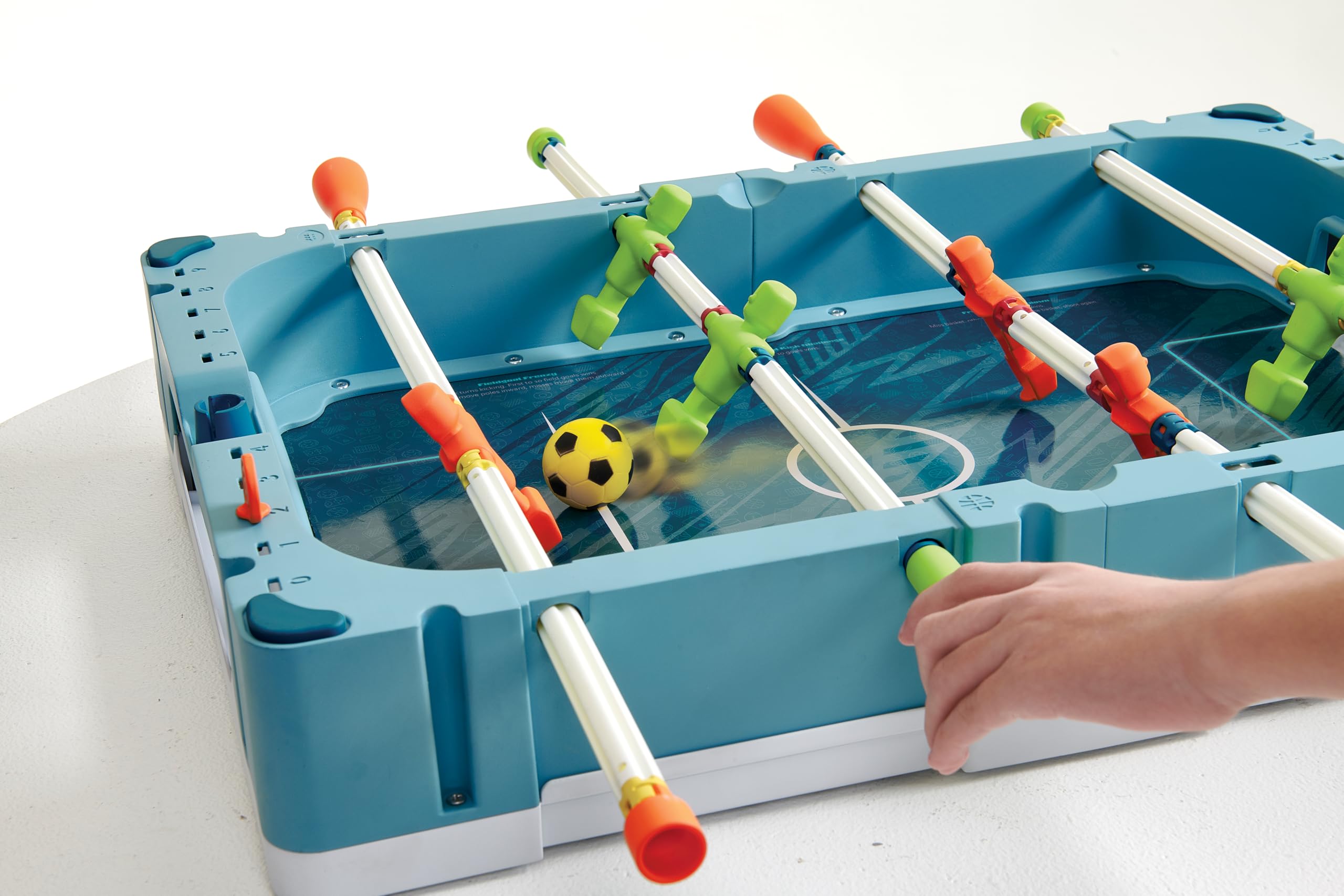 EastPoint 24-inch playfield beside ruler showing ample space for two players