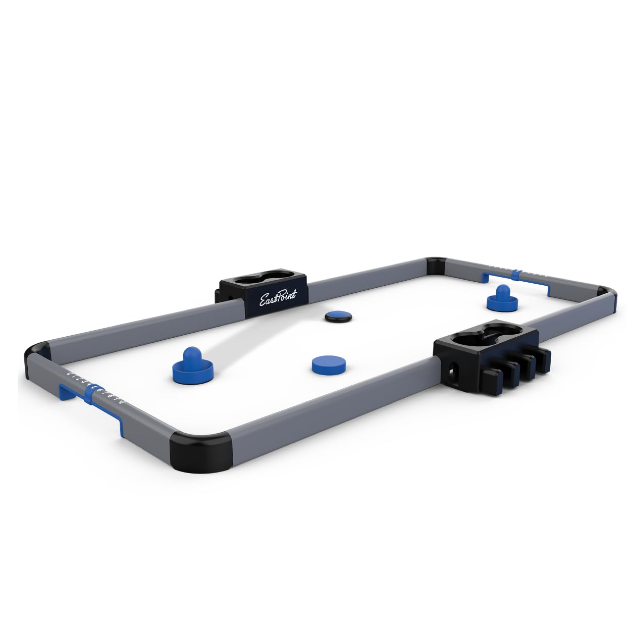 EastPoint front view of full 48-inch arena showing play surface and goals for family fun