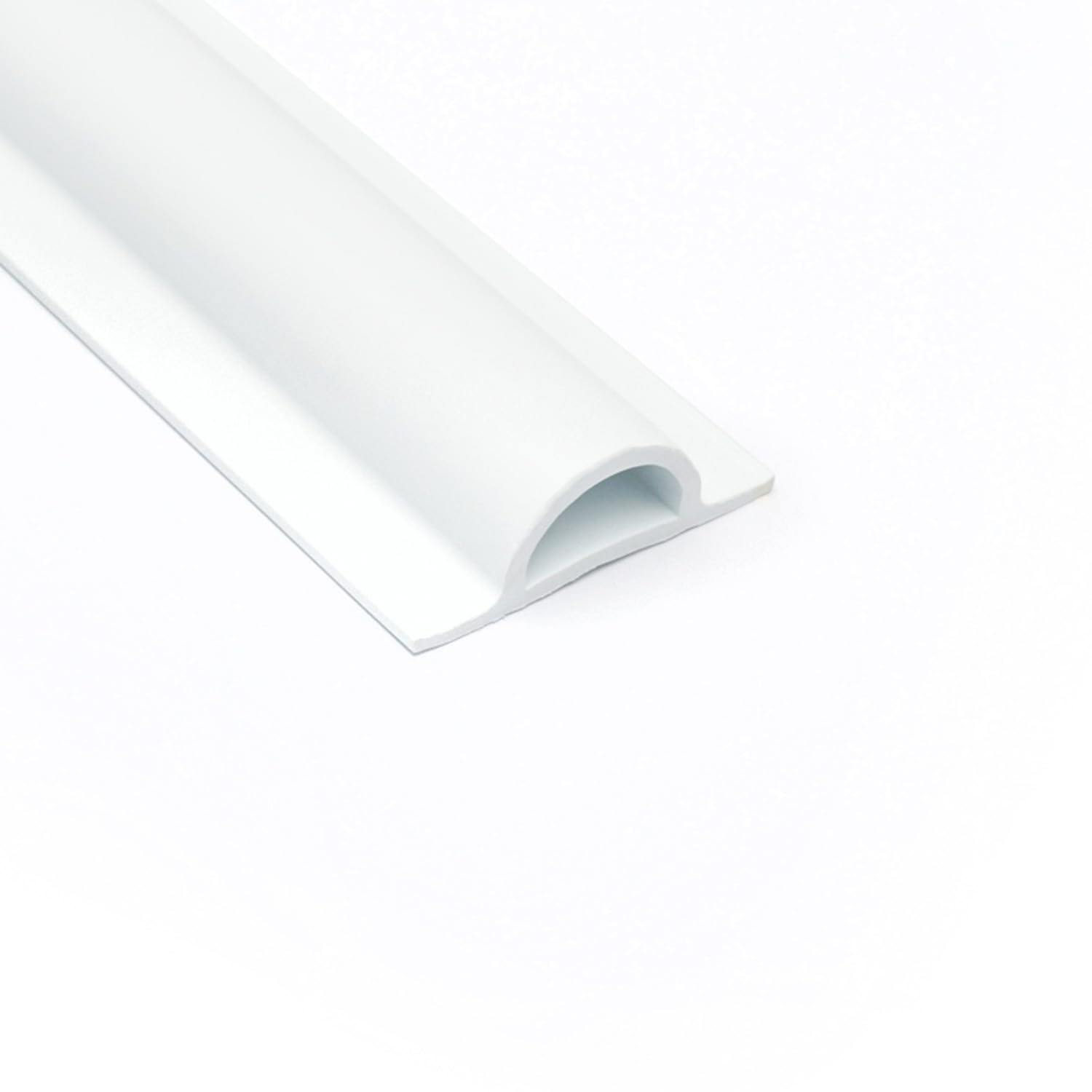 EasyFlex D-profile close-up texture highlighting durable pigmented PVC and long-lasting finish