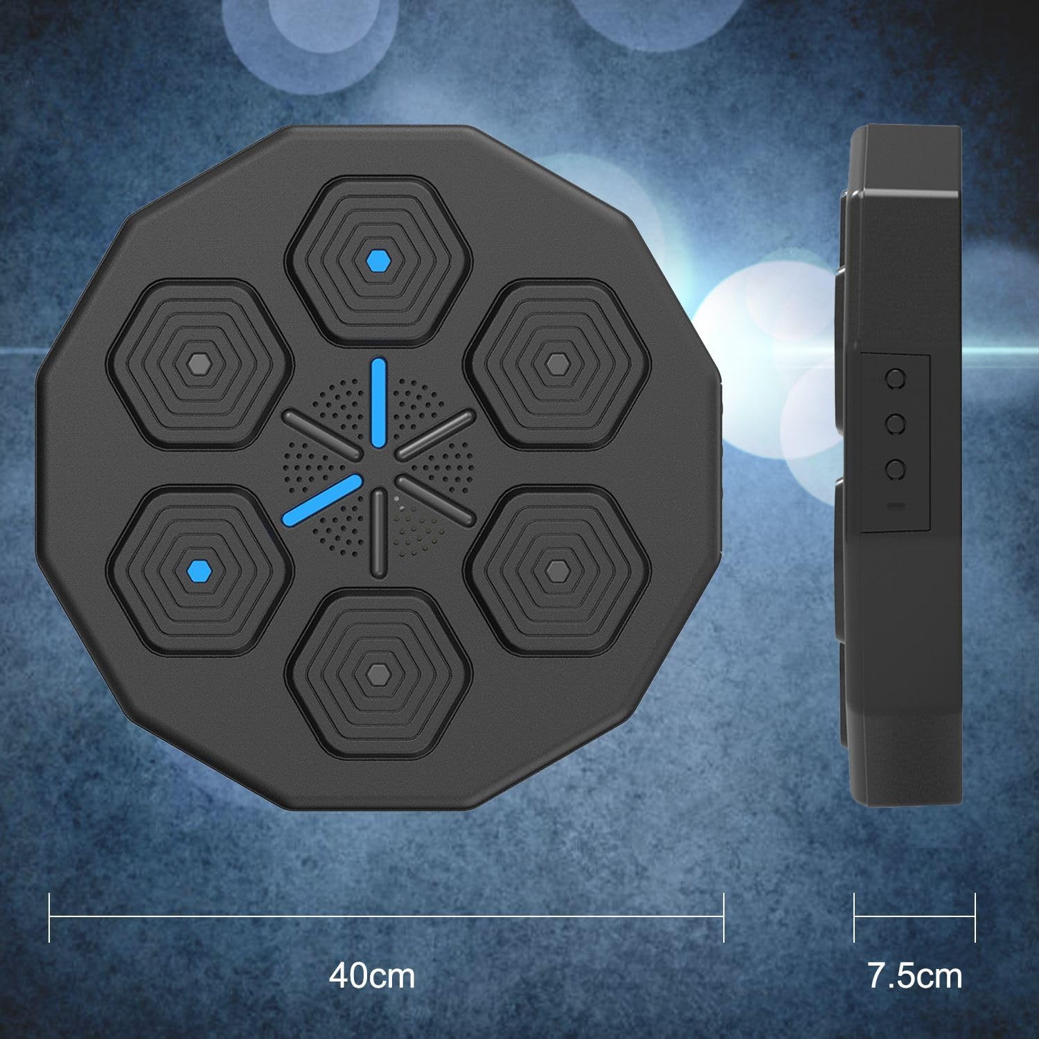 EAZY WAYZ closeup of LED ring demonstrating visual timing cues