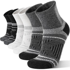 EBMORE ankle socks front view showing pair and color contrast, comfortable fit