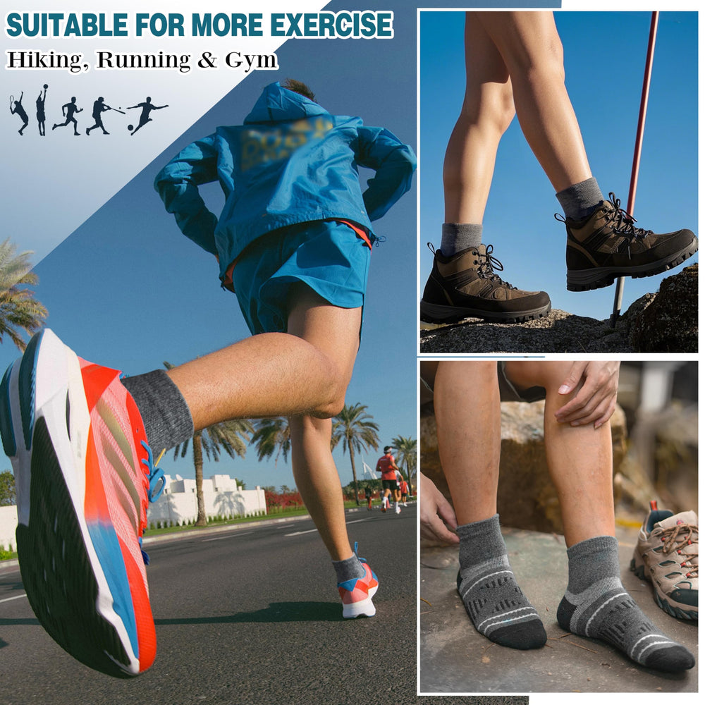 EBMORE cushioned sole close-up highlighting shock-absorbing comfort