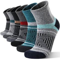 EBMORE socks front packaging showing six-pair value and warmth