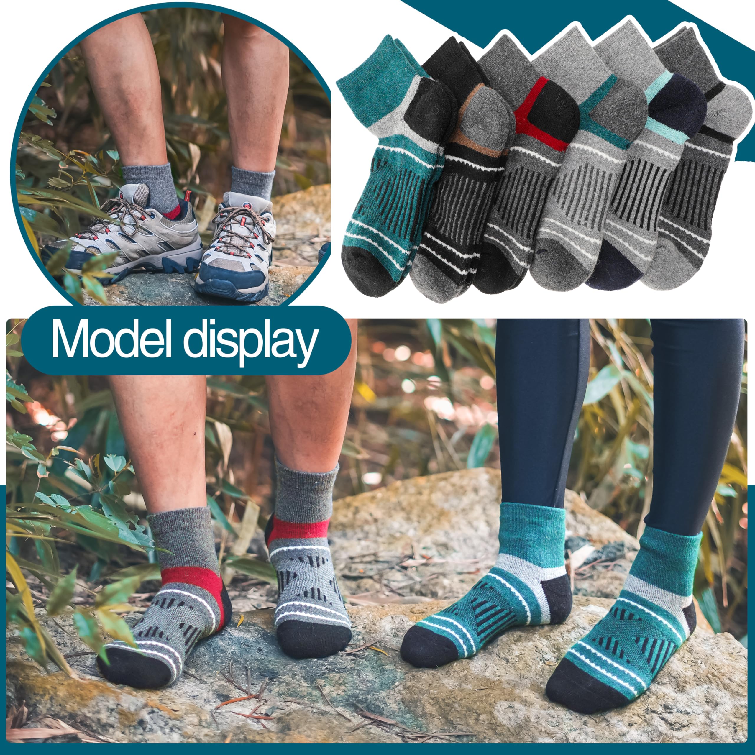 EBMORE six-pair assortment laid out for gift-ready convenience
