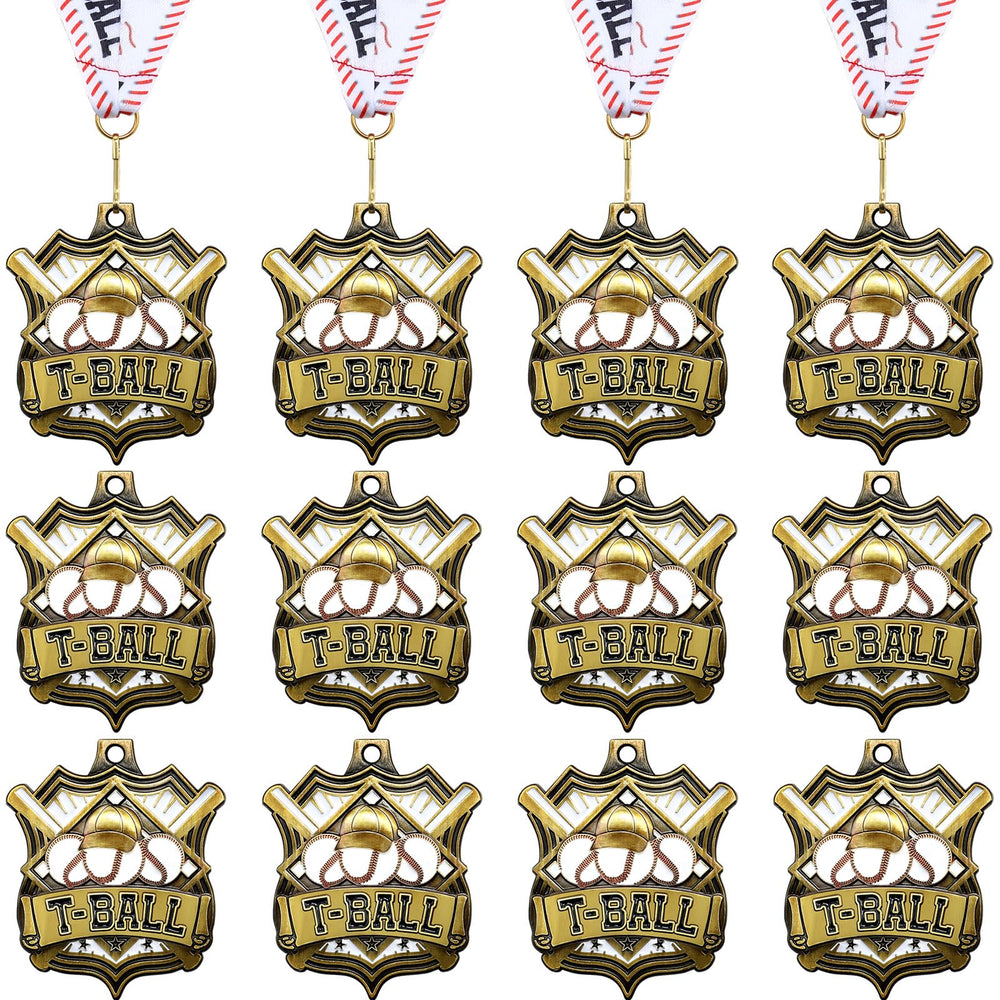 Ecation front view of medal and ribbons showing attractive presentation benefit