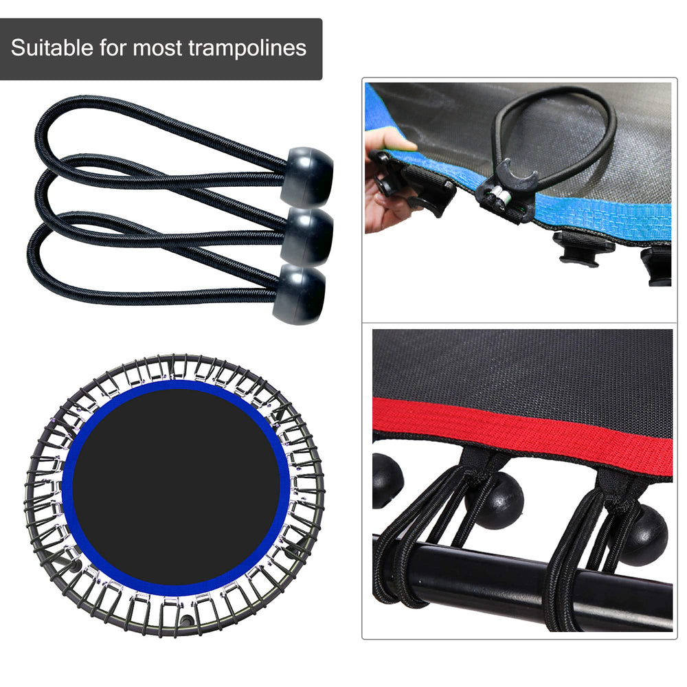 ECEOCC laid out kit contents of 15 bungees and T-hook for complete replacement
