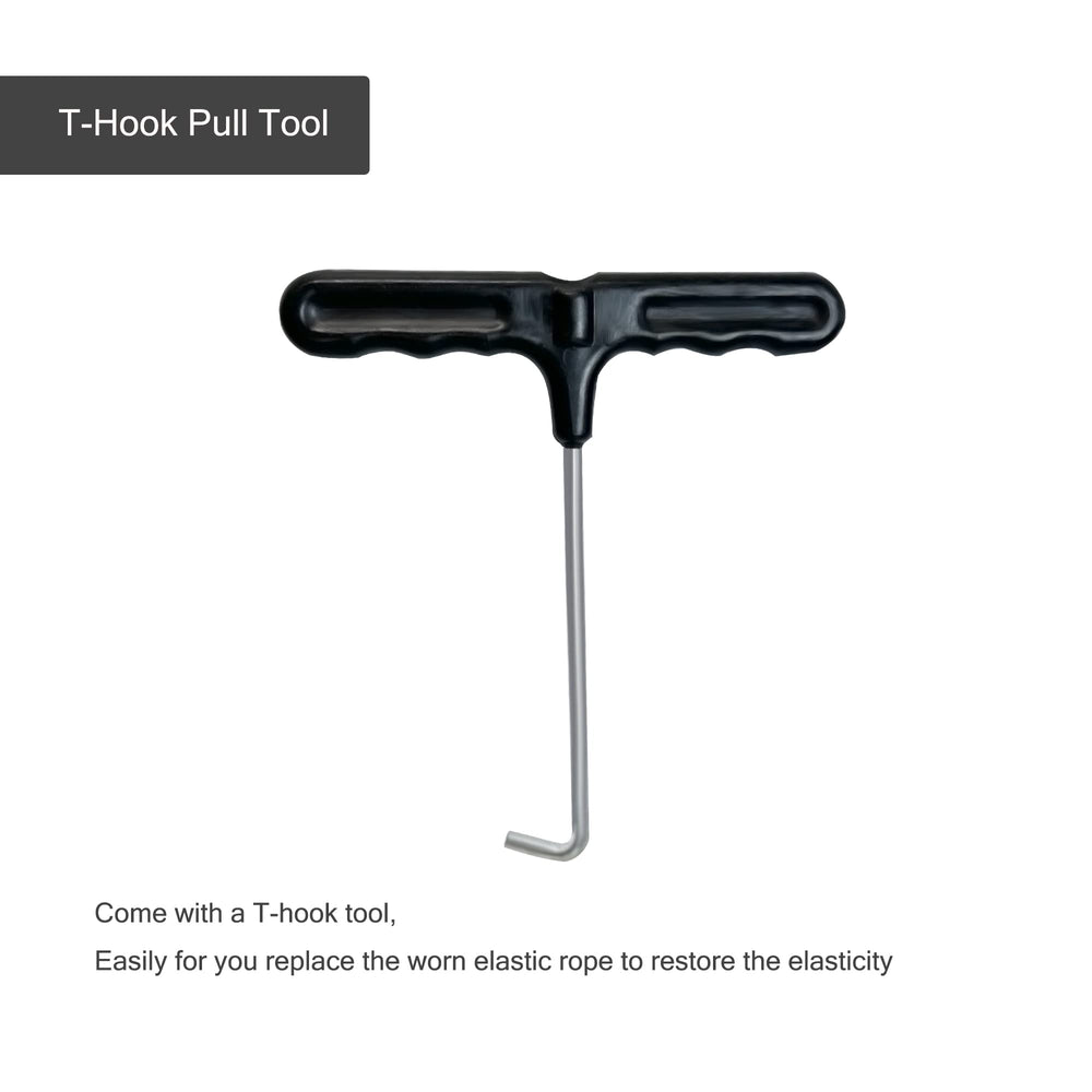 ECEOCC bungee stretched to show elasticity and reliable rebound performance