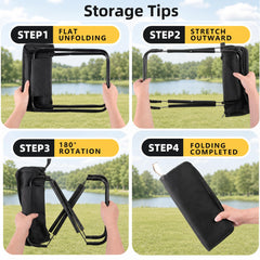 EchelonPeak side pocket with phone inside for secure easy access