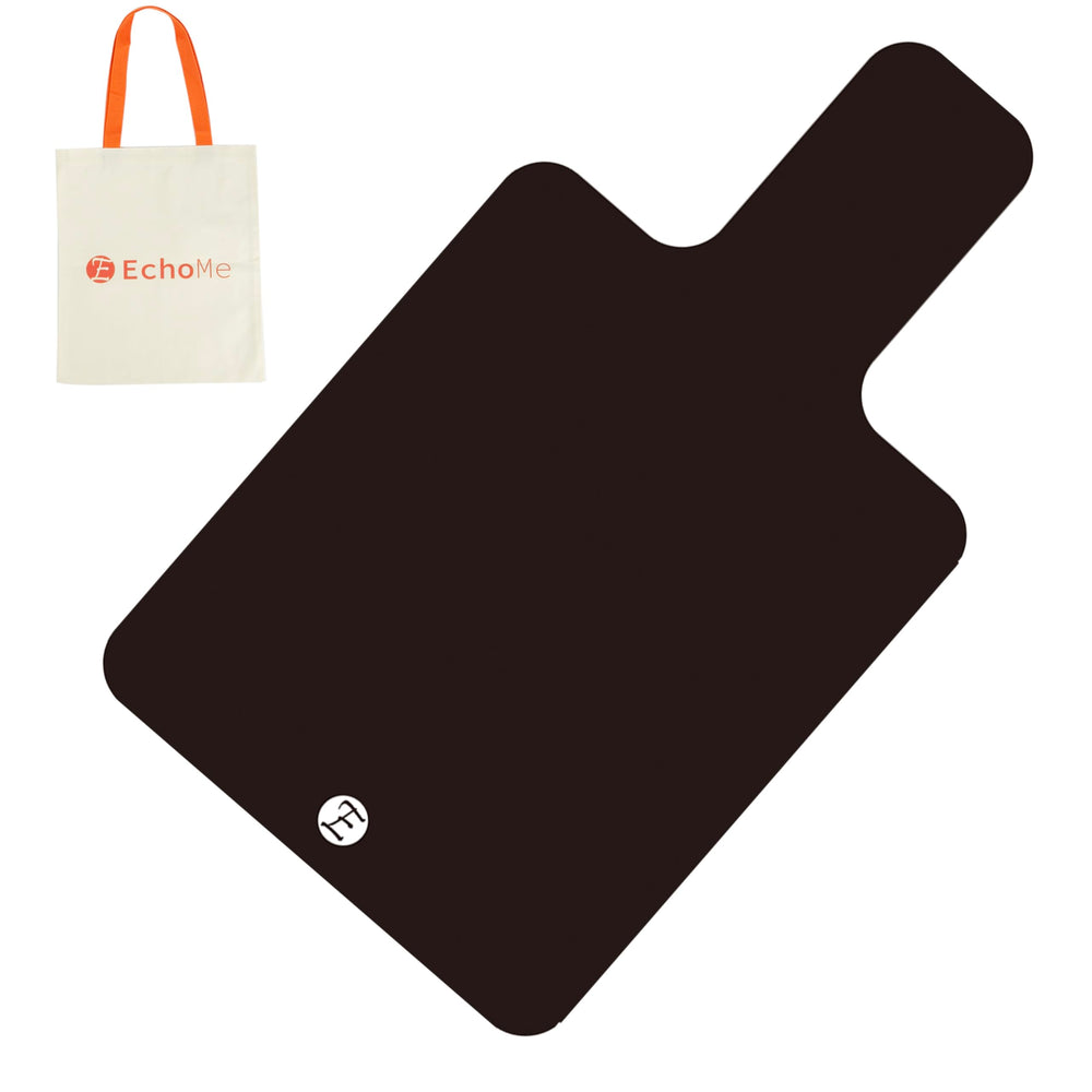 echome front view of anthracite reformer mat showing clean fit and studio-ready look