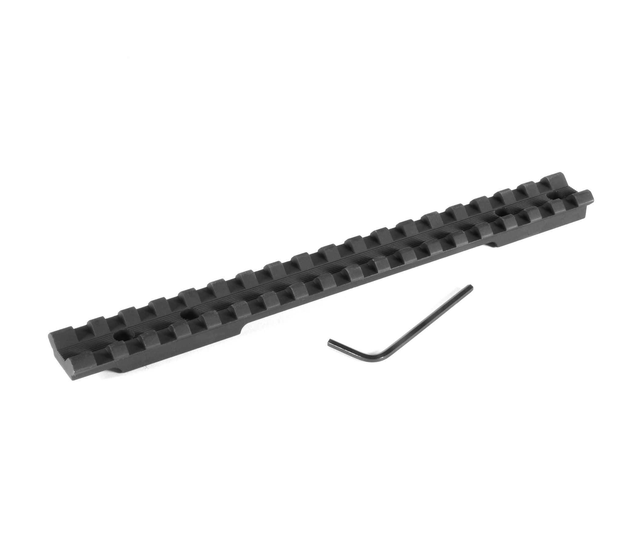 EGW front view of mount on receiver showing secure fit and improved accuracy