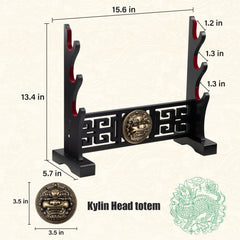 Ekkhysis Kylin close-up of top tier velvet padding protecting blade surface