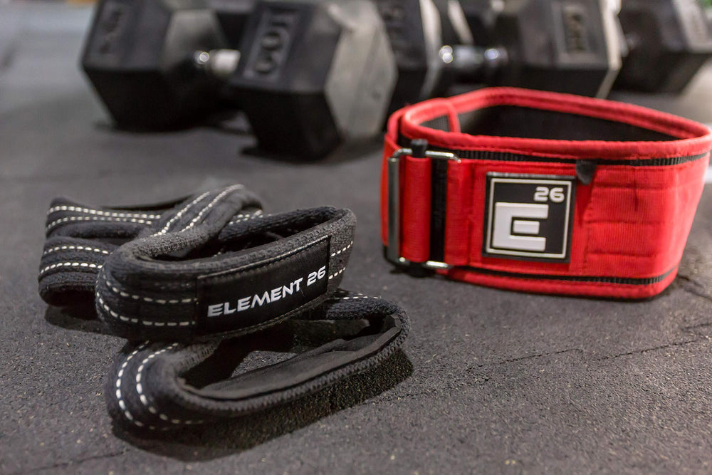 Element 26 straps used in an active gym setting highlighting faster transitions and confidence