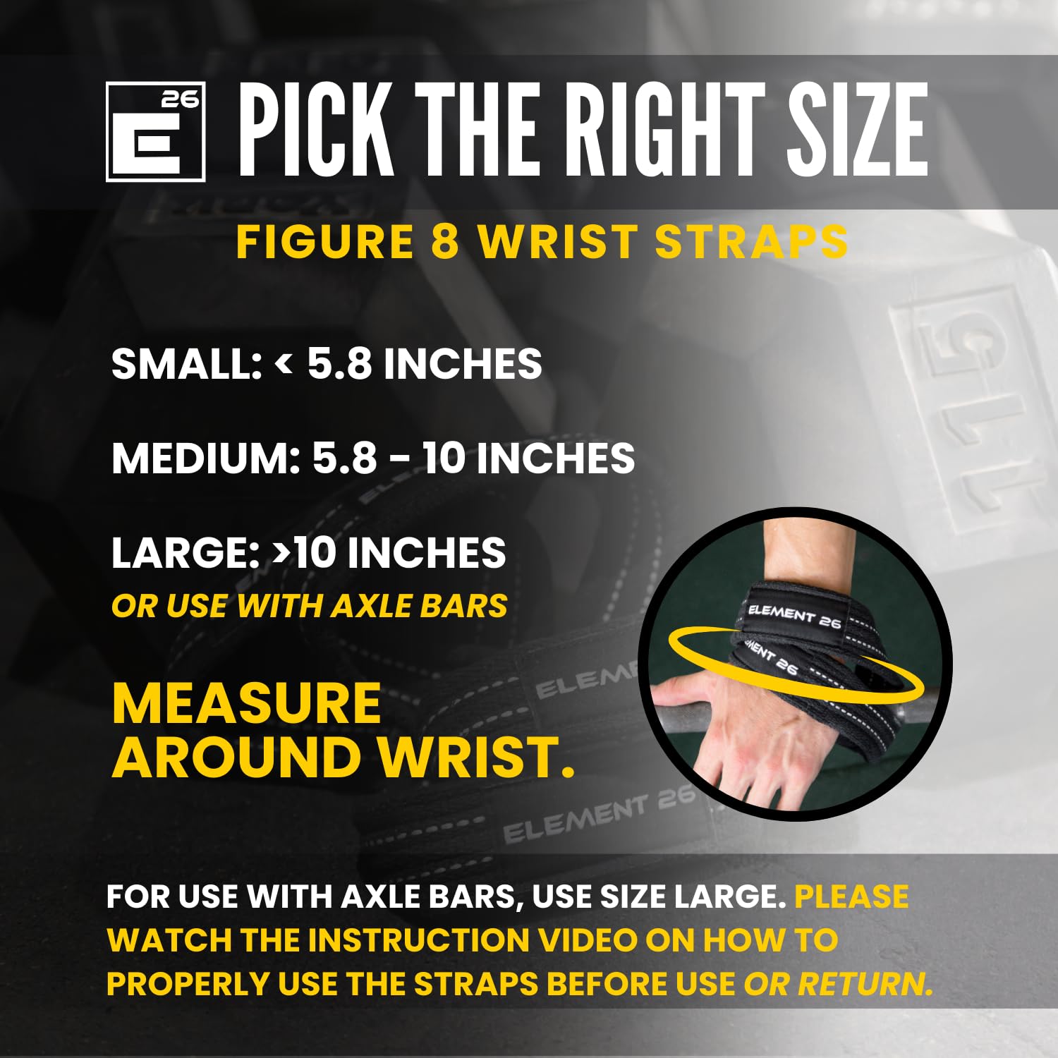 Element 26 straps fitting a medium wrist illustrating correct size M fit and comfort
