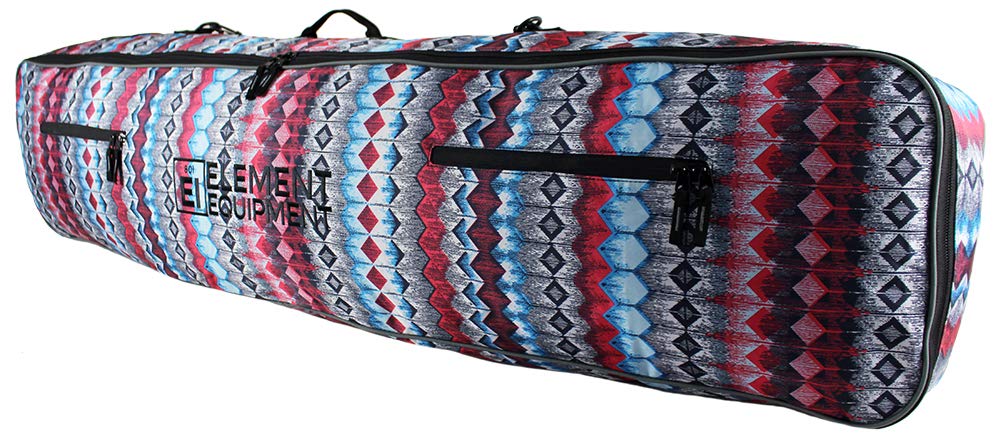 Element Equipment front view of bag showing full-length zipper and logo, durable protection