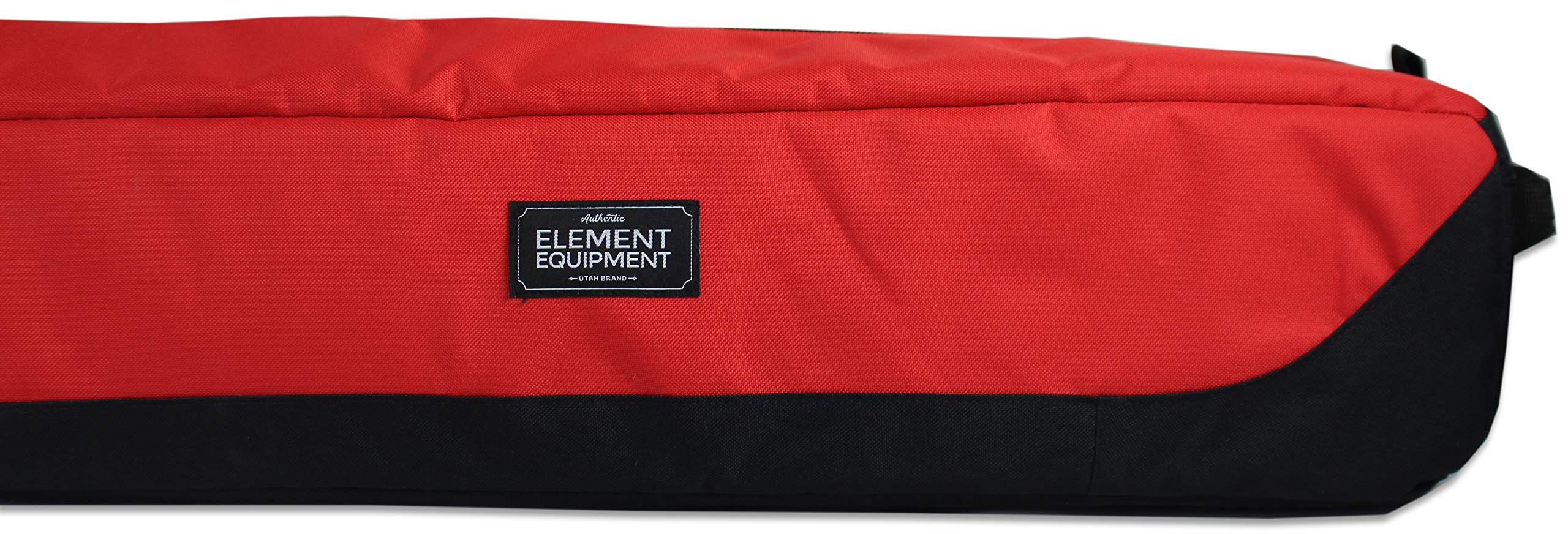 Element Equipment traveler carrying bag through airport demonstrating easy transport