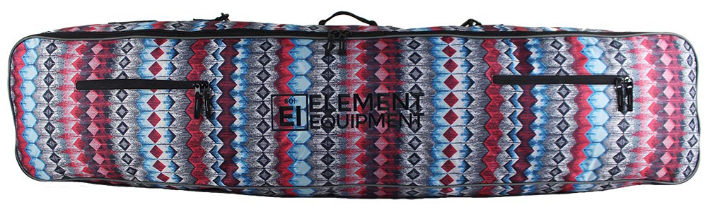 Element Equipment rider carrying bag from car to lodge, easy local-transport convenience
