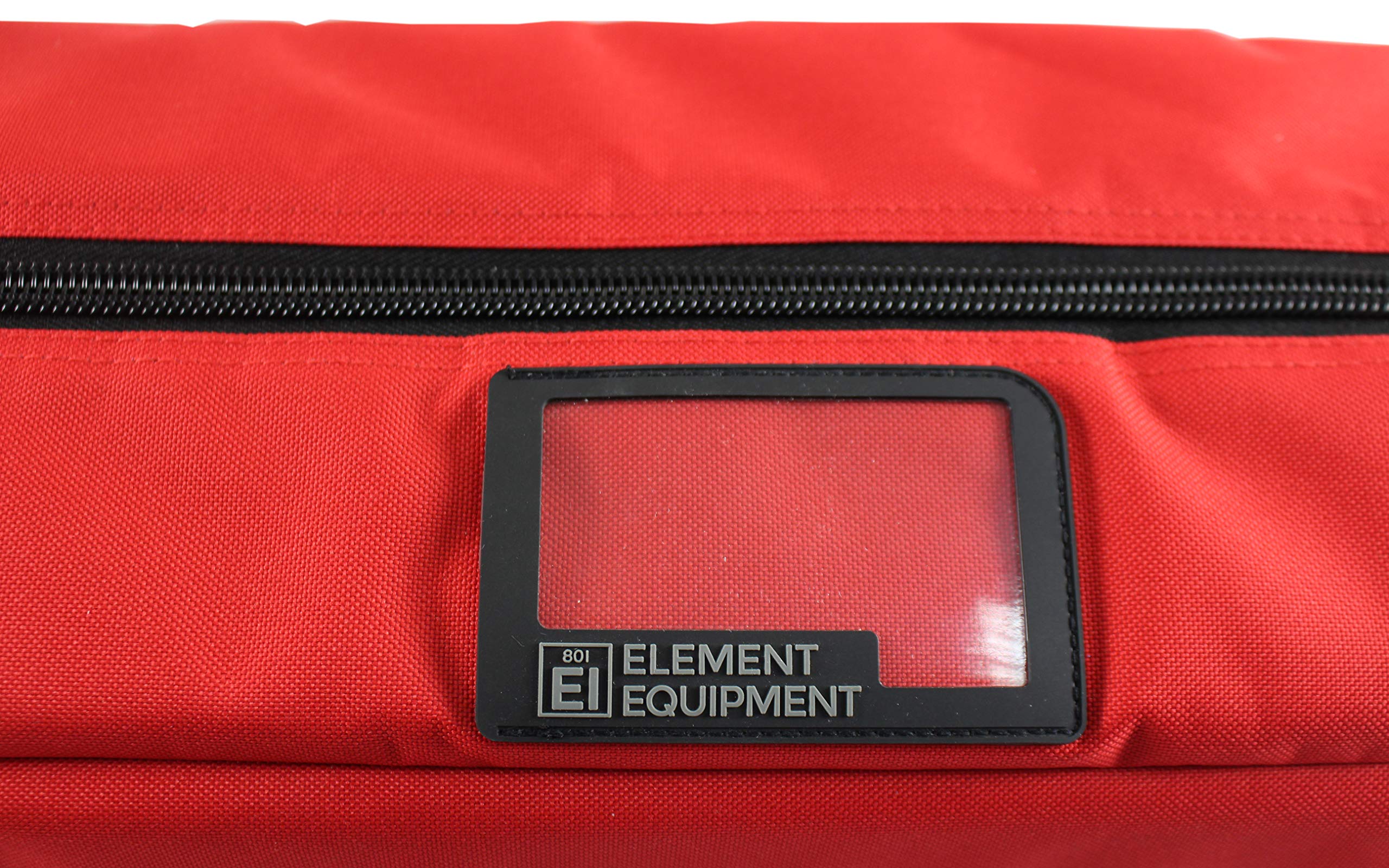 Element Equipment bag in car trunk showing compact storage and travel convenience