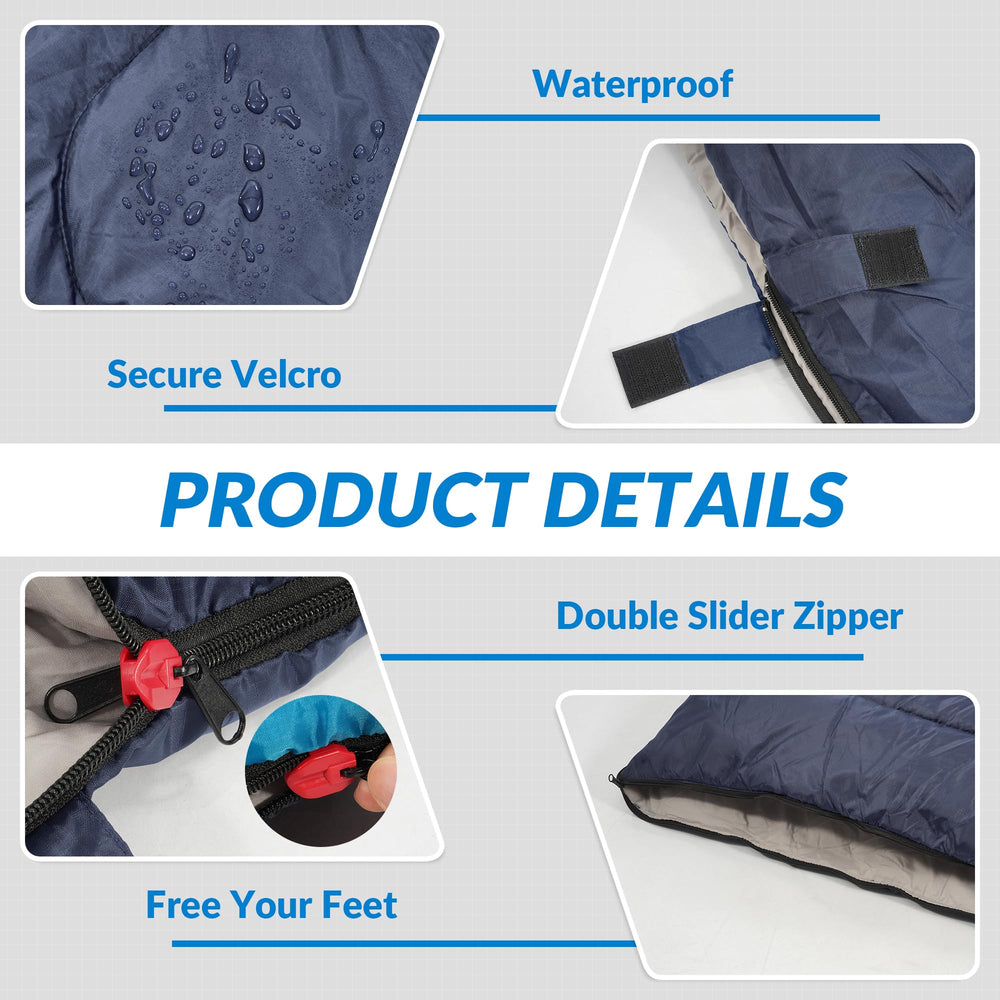 Elevon sleeping bag compressed in carry sack illustrating compact travel packing