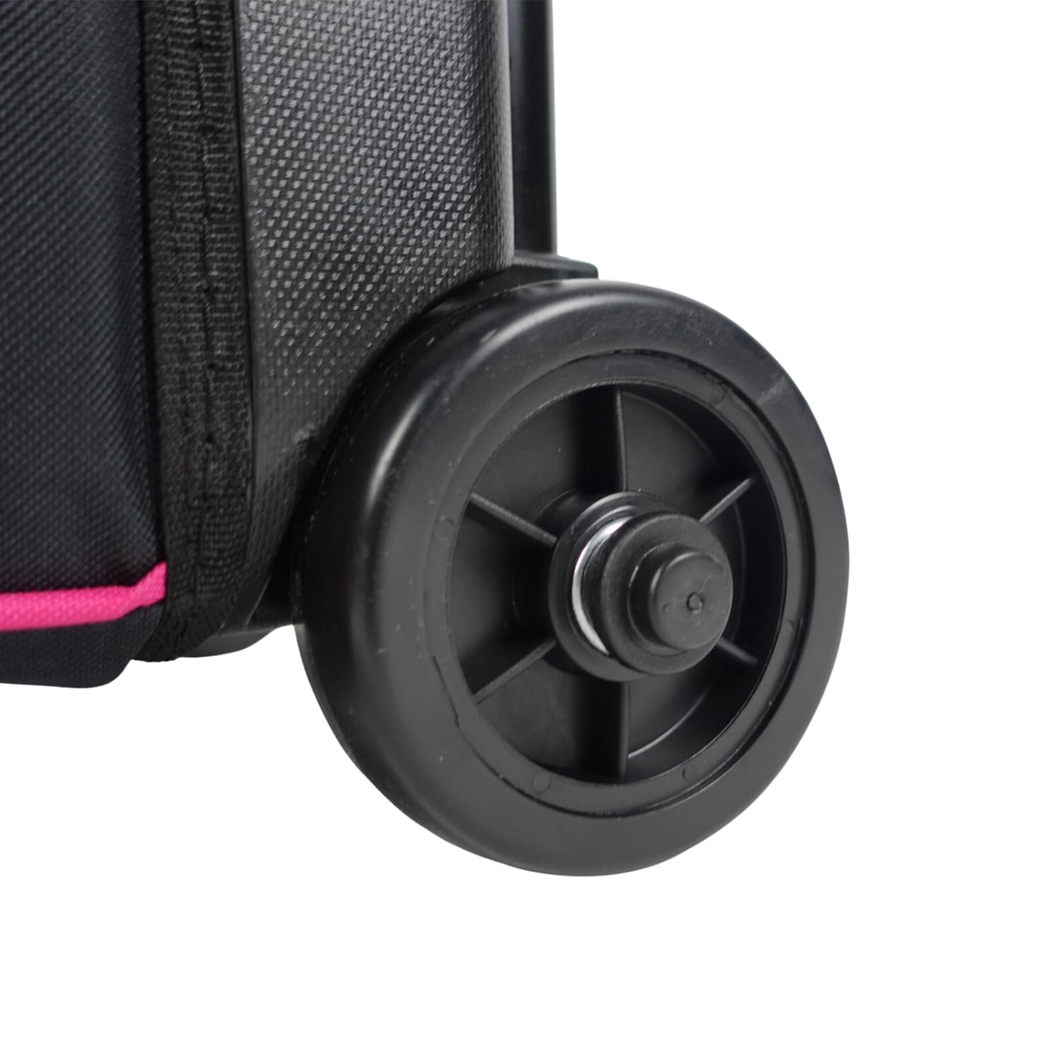 ELITE wheel detail image showing durable wheels for smooth transport benefit