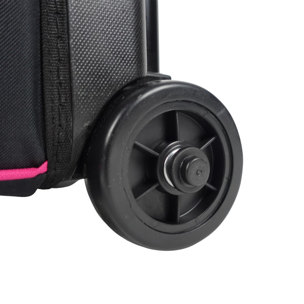 ELITE wheel detail image showing durable wheels for smooth transport benefit