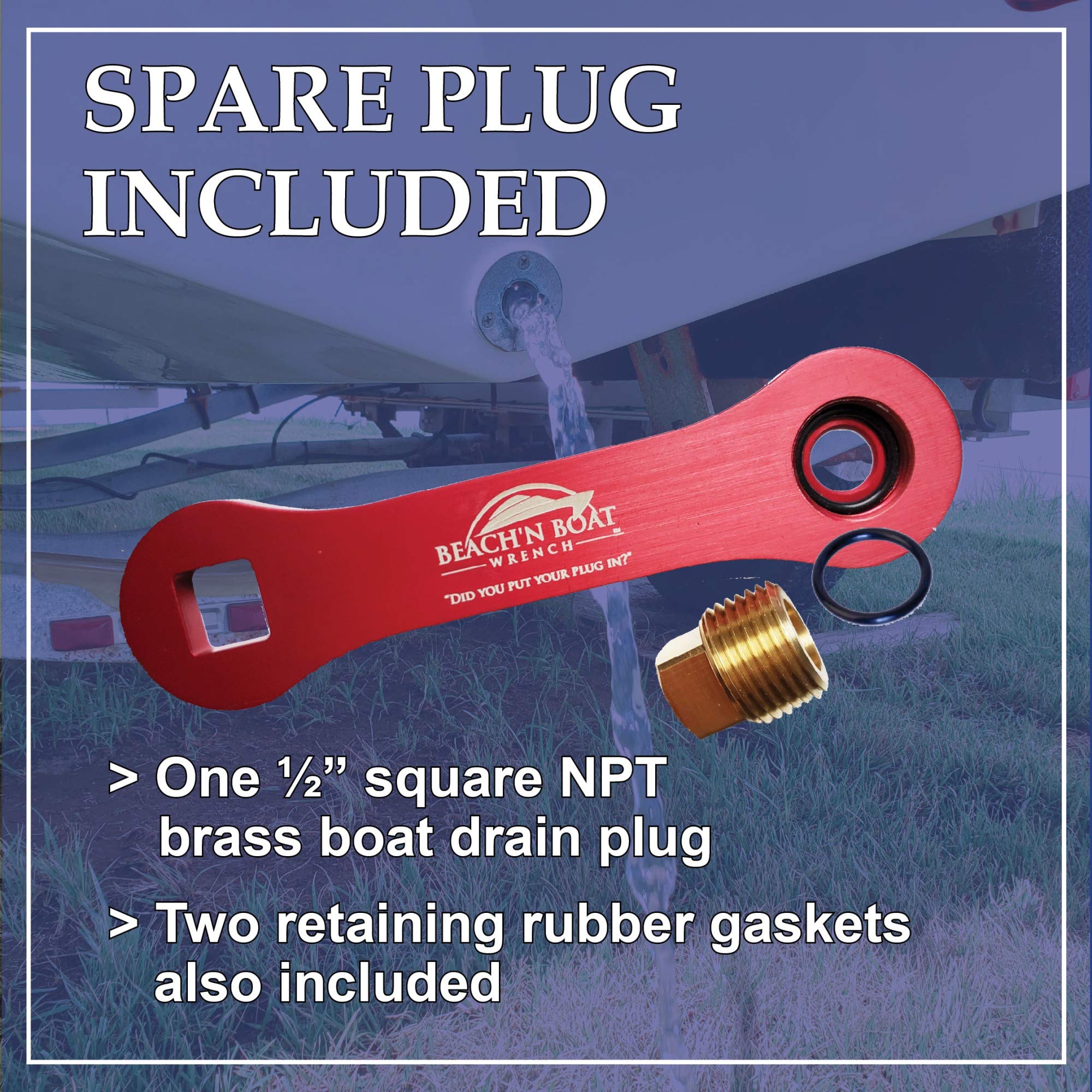 Elite Engineering wrench in use at dock demonstrating convenience during maintenance
